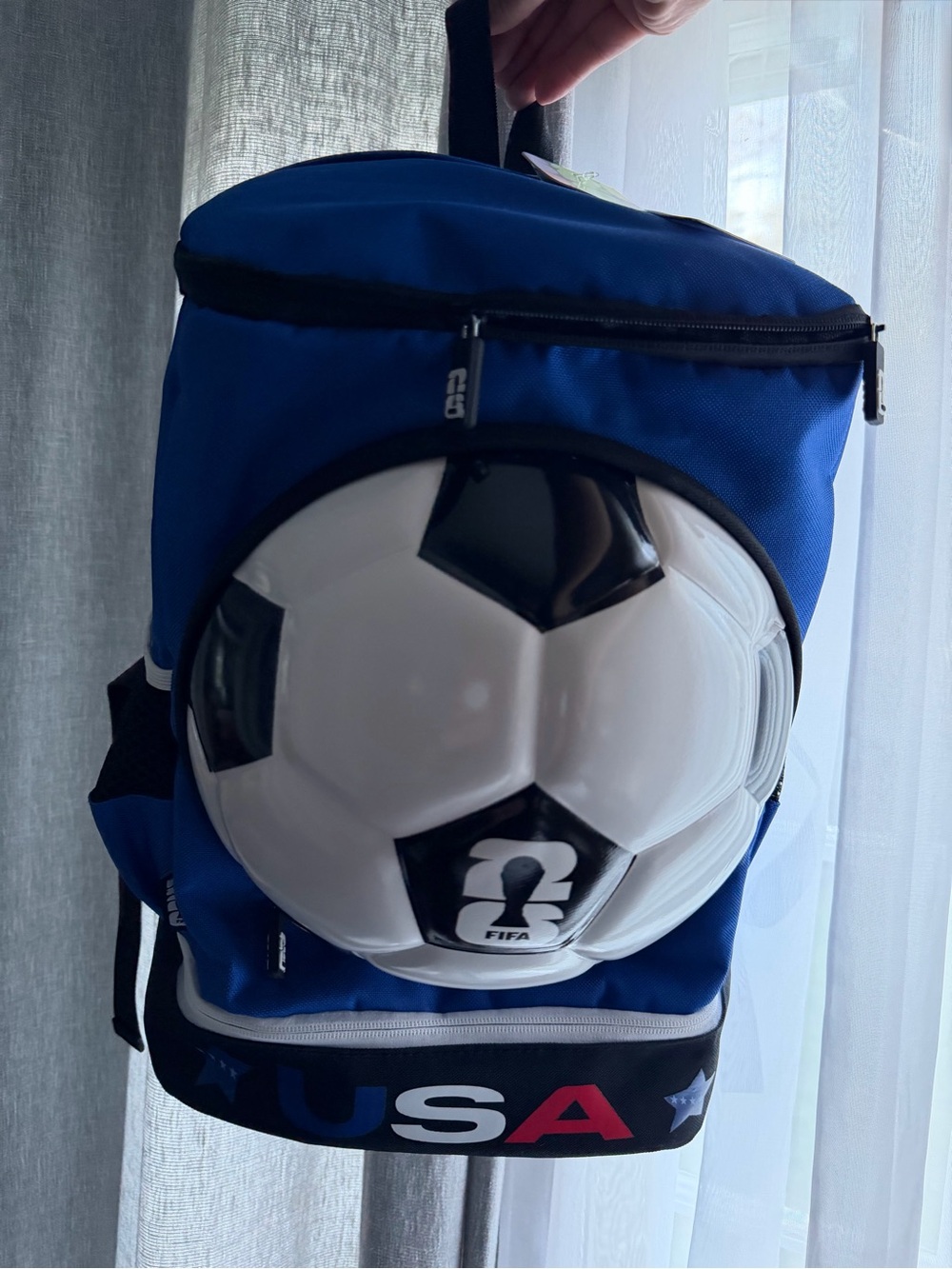 NWT Fifa World Cup 2026 Official Licensed Soccer Backpack - Blue